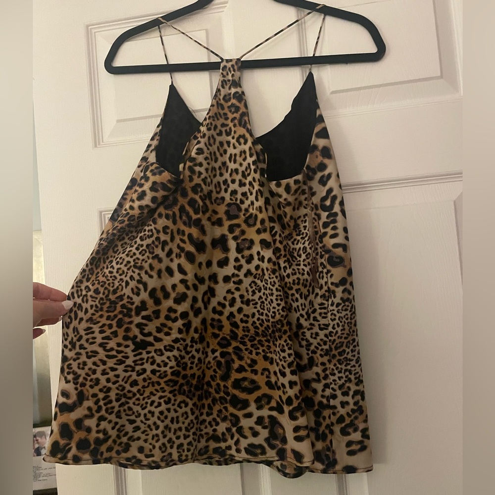 Aggie Leopard Blouse - Picture 3 of 3